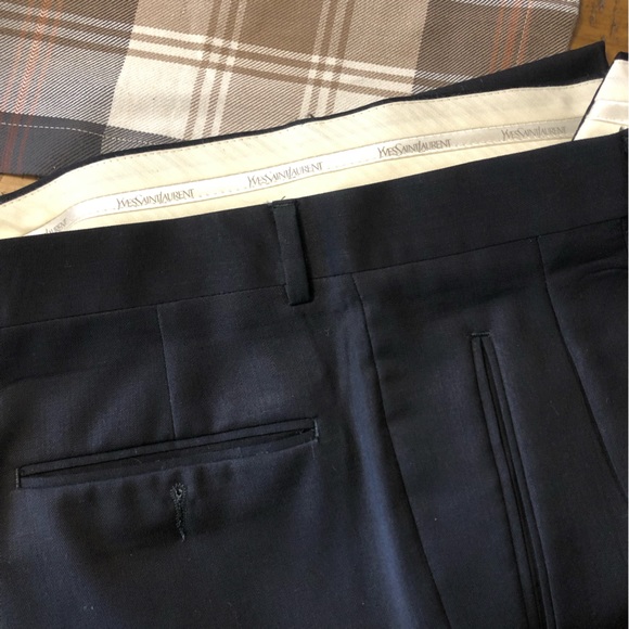 Yves Saint Laurent Other - Men’s YSL Black Wool Dress Pants